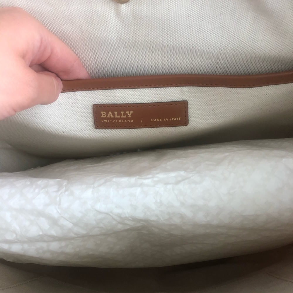 Bally canvas tote - Picture 3 of 8